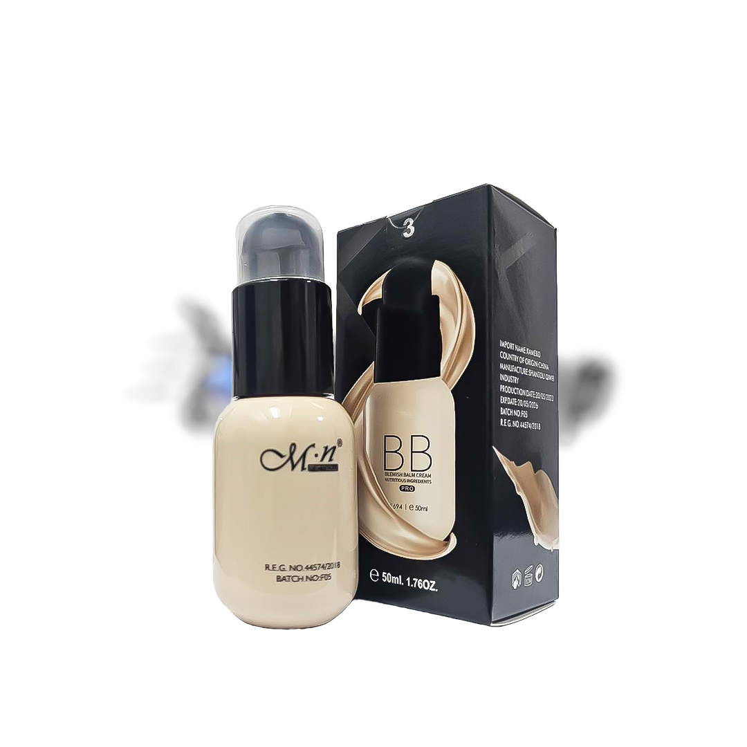 رقم: 3 Me Now BB Blemish Balm Cream، كريم أساس MN