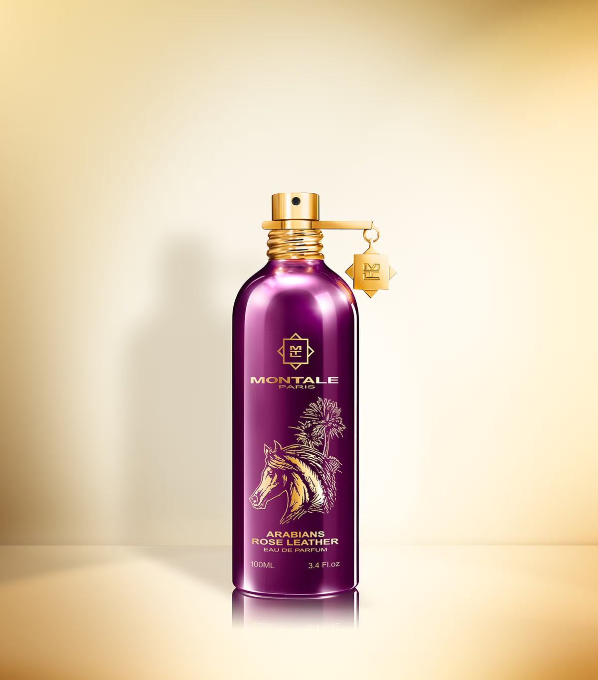 Arabians Rose Leather Montale for Unisex- Eau de Parfum - 100ml