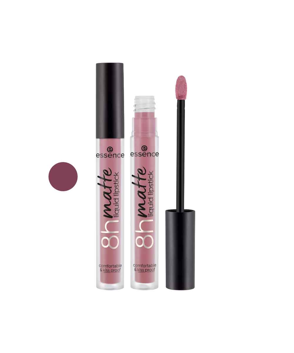 Essence Matte Liquid Lipstick 8H Comfortable & Kiss Proof - 06 Cool Mauve