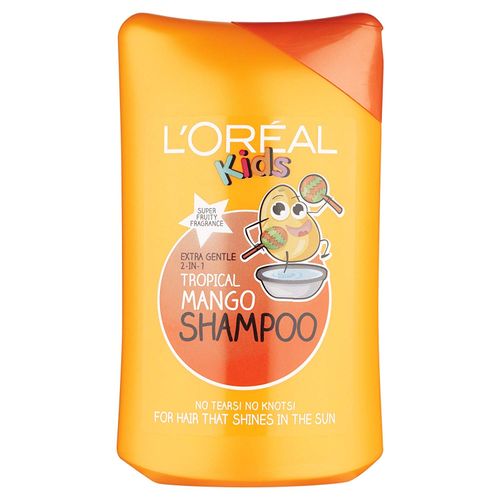 Loreal Kids Extra Gentle 2-in-1 Tropical Mango Shampoo - 250ml