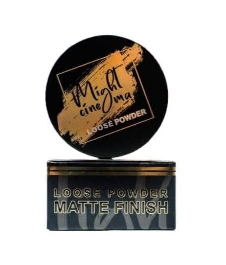 100 - Might Cinema Loose Powder Matte Finish With Sponge