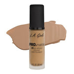كريم أساس LA Girl Pro Matte Long Wear - Glm718 Sandy Beige