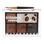 Might Cinema Eyebrow Powder With Brush Waterproof-5 Color