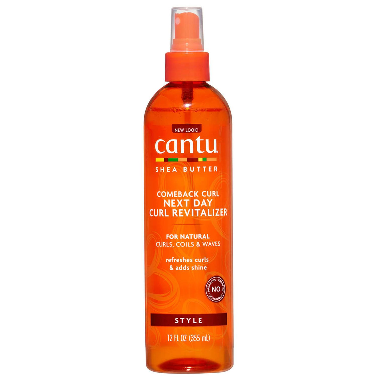 Cantu Shea Butter for Natural Hair Comeback Curl Next Day Curl Revitalizer- 355ml