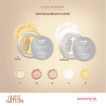 05,, Amanda Milano Llluminating Fixing Powder- Loose Powder Banana