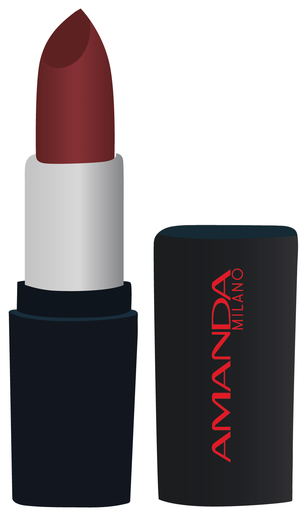 Amanda Milano Moist Matte Lipstick No. 44
