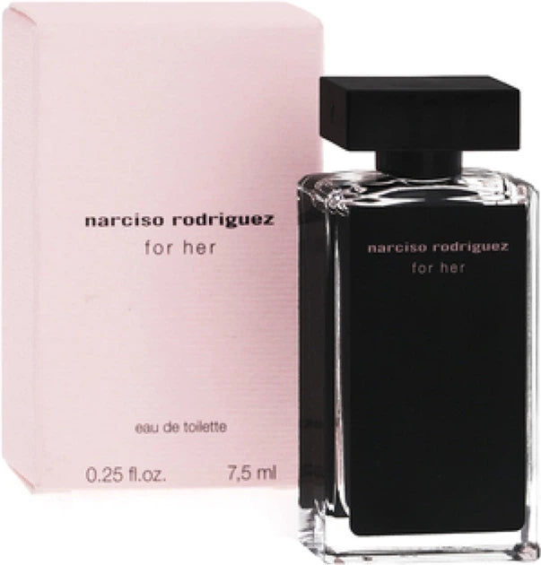 Narciso Rodriguez For Her by Narciso Rodriguez for Women - Eau de Toilette - 7.5ml (Travel Size)