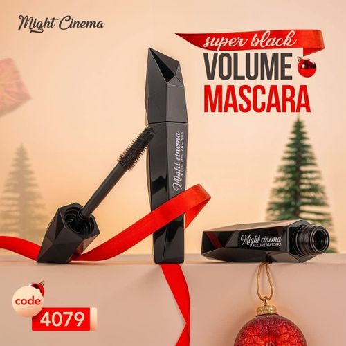Might Cinema 3-in-1 Volume Mascara Waterproof Black - Model 4079