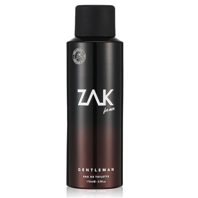 Zak Gentleman Perfume Spray for Men - Eau De Toilette- 175ml