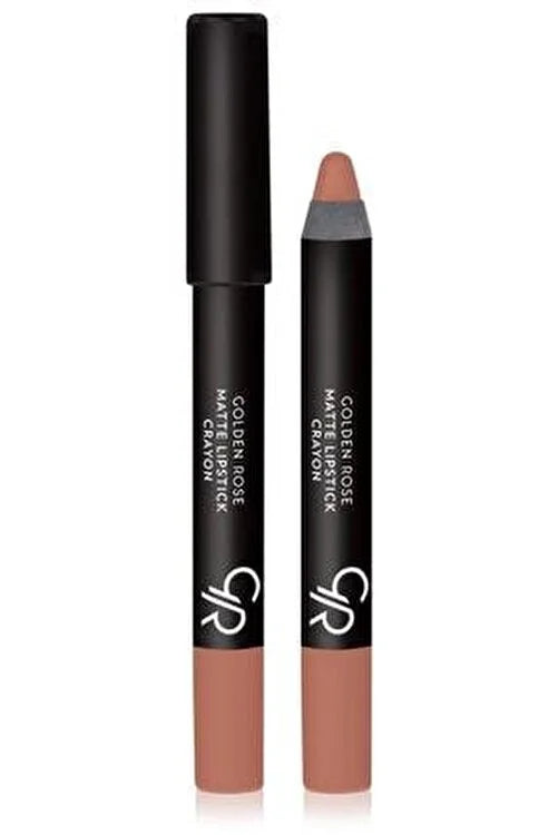 Golden Rose Matte Lipstick Crayon - No :14