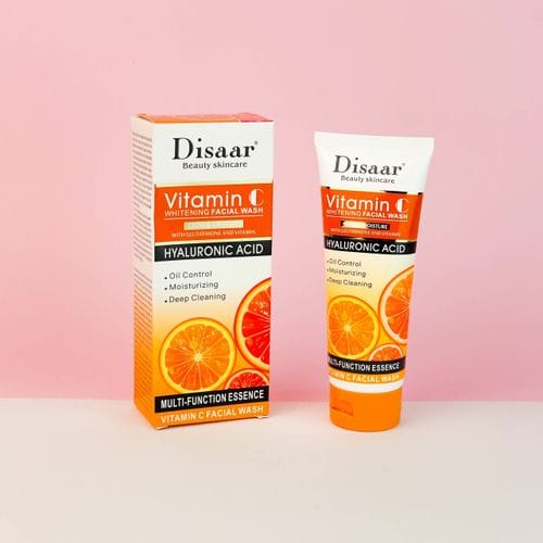 Disaar Beauty Hyaluronic Acid & Vitamin C Whitening Facial Wash - 30ml