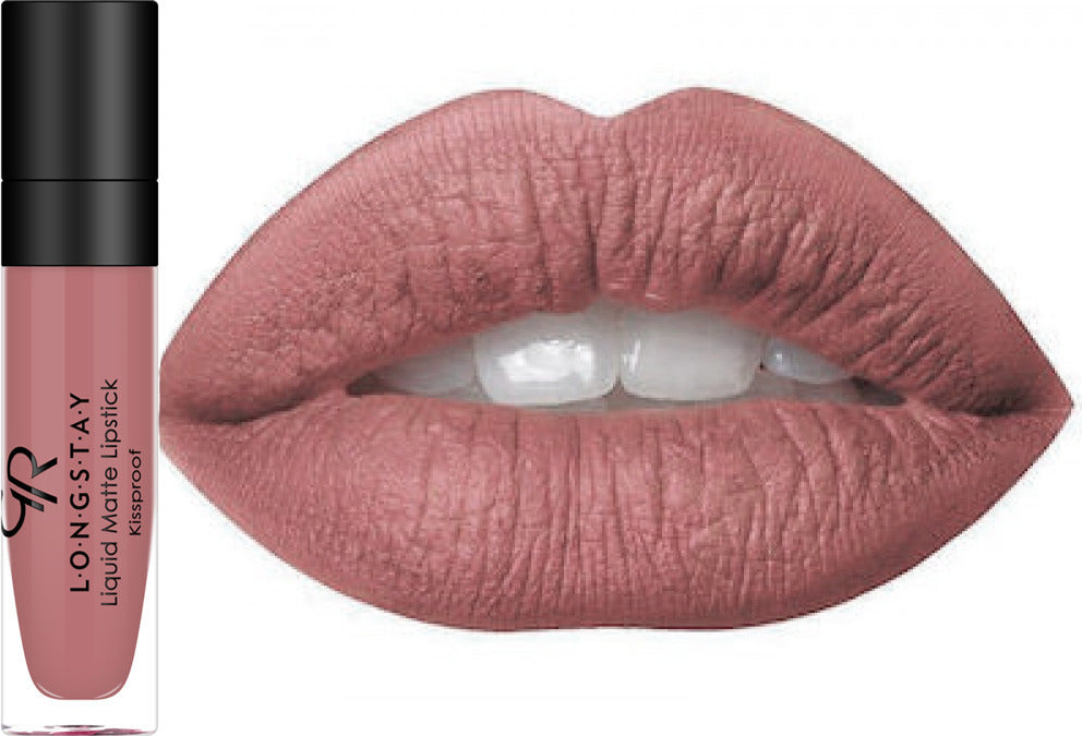 Golden Rose Kiss Proof Long Wearing Longstay Liquid Matte Lipstick - 34