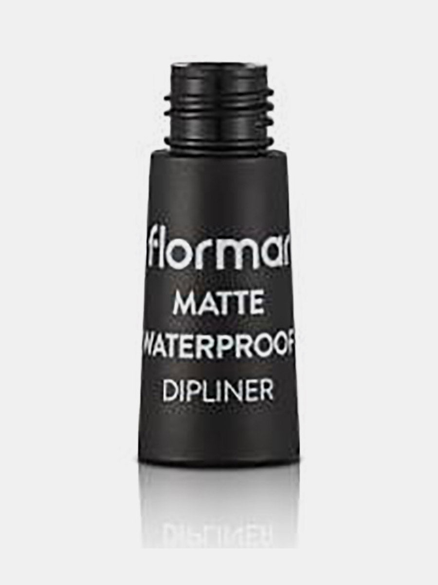 Flormar Matte Waterproof Dipliner Black