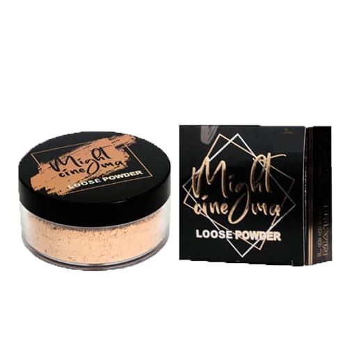 104 - Might Cinema Loose Powder Matte Finish With Sponge