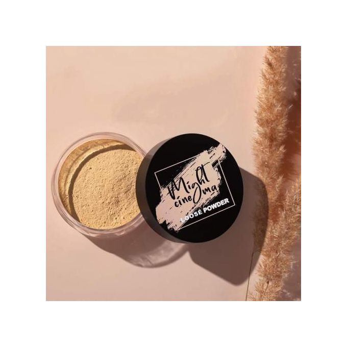 104 - Might Cinema Loose Powder Matte Finish With Sponge