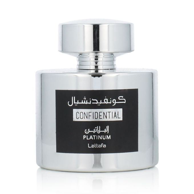 Confidential Platinum by Lattafa for Men - Eau de Parfum - 100ml