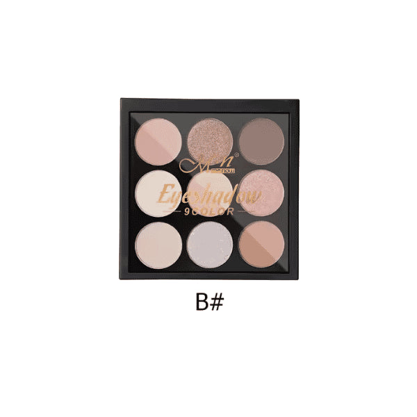 M.N Eyeshadow Palette 9 Color No. E4114 (B)