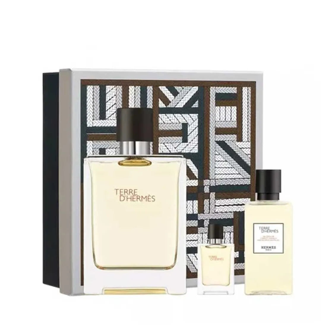 Terre D'Hermes BY Hermes for Men - Eau De Toilette - Gift Set ( 3pieces )