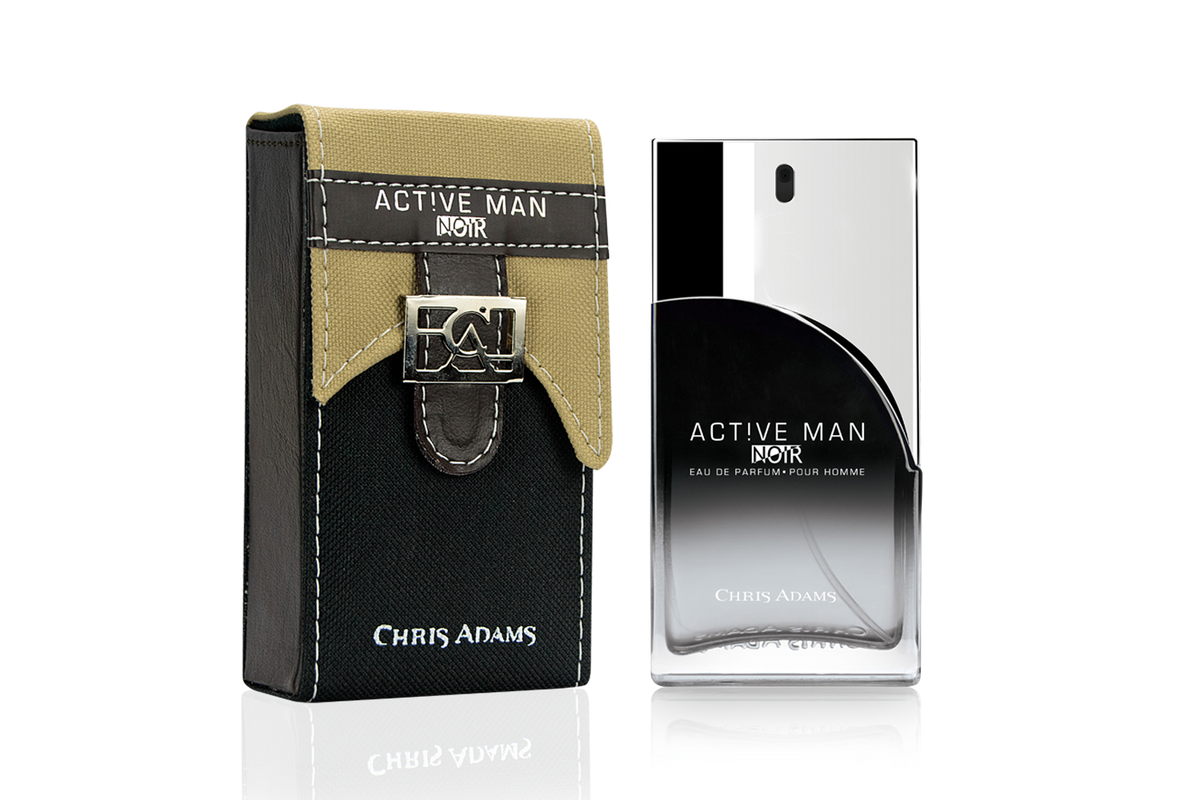 عطر Active Man Noir من كريس آدمز للرجال، أو دو برفيوم - 100 مل