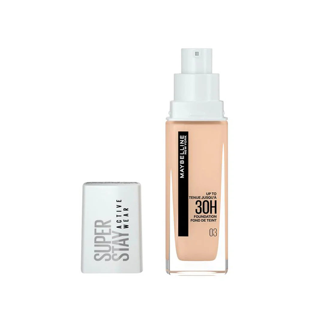 Maybelline Super Stay Active Wear Foundation 30H – Shade 03 True Ivory