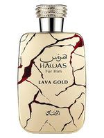 Hawas Lava Gold by Rasasi for Men - Eau de Parfum - 100ml