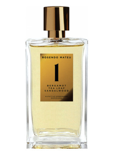 Rosendo Mateu Nº 1 Bergamot, Tea Leaf, Sandalwood for Unisex - EDP - 100ml