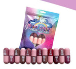 Might Cinema Mini Lip Gloss Capsule Set - 12 Pcs