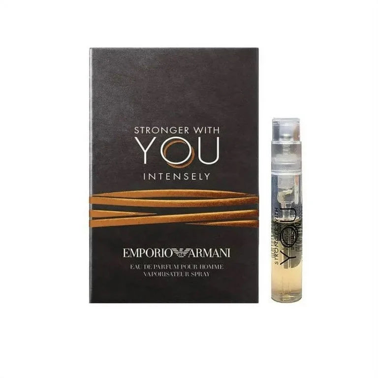 Stronger With You Intensely by Giorgio Armani for Men - Eau de Parfum - 1.2ml (Sample) (1 Pc)