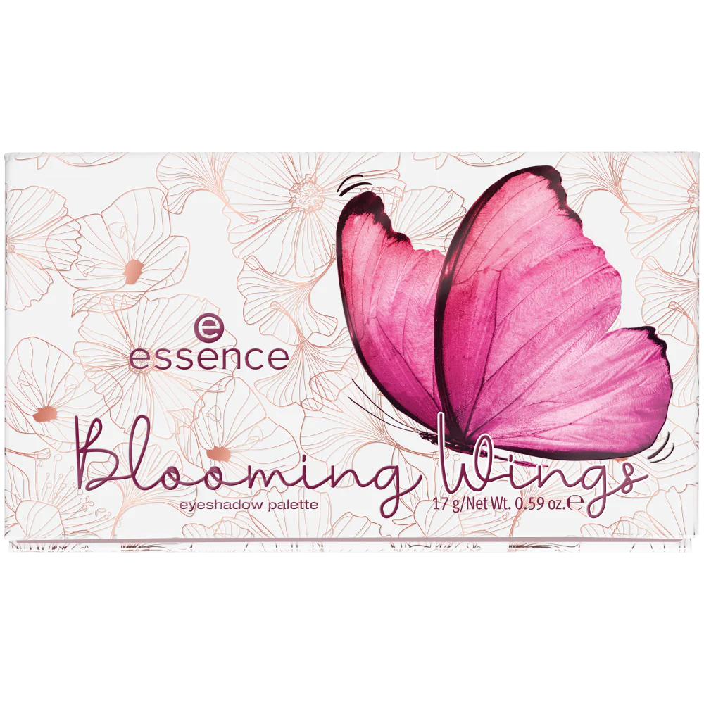 مجموعة ظلال العيون Essence Blooming Wings - 04 I'm So Fly - 18 لونًا