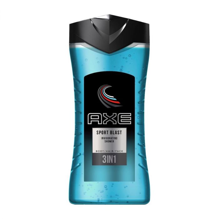 AXE Sport Blast "Invigorating Shower" 3 in 1 - Body/Hair/Face - XL - 400ml