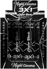 Might Cinema 3-in-1 Volume Mascara Waterproof Black - Model 4079
