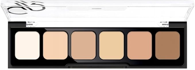 Golden Rose Correct & Conceal Concealer Cream Palette - 01 Light To Medium