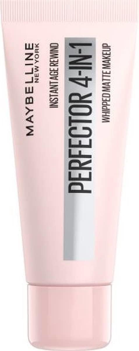 Maybelline new york instant age rewind instant perfector 4-in-1 matte makeup, blurs pores, conceals blemishes, and evens skin tone with light coverage, 02 Light/Medium