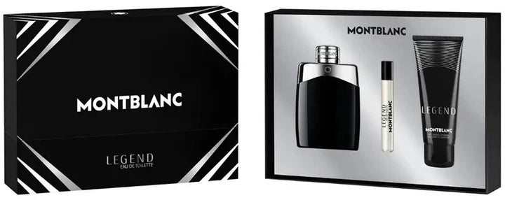 Mont Blanc Legend For Men Gift Set - Eau De Toilette - 3Pieces
