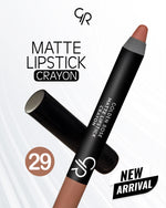 Golden Rose Matte Lipstick Crayon - No: 29
