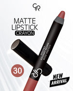 Golden Rose Matte Lipstick Crayon - No : 30