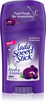 Lady Speed Stick Fresh & Essence Antiperspirant Deodorant Stick – 48h Protection – Luxurious Freshness – 65g