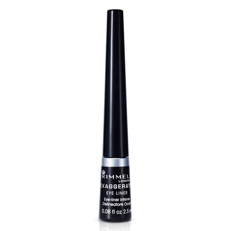 Rimmel London Exaggerate Liquid Eyeliner - Black 001 (2.5ml)