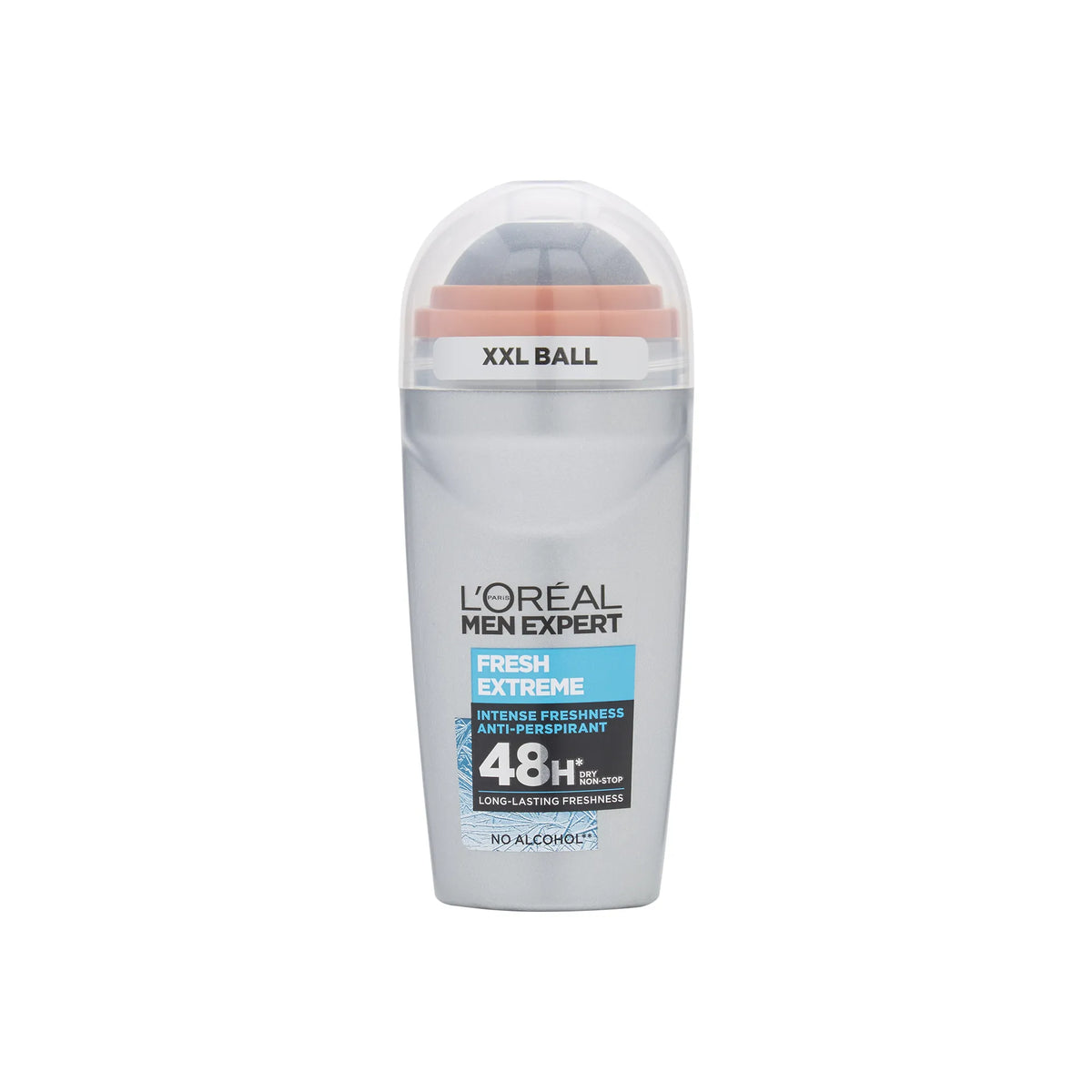 L'oreal XXL Fresh Extreme Intense Freshness 48H Dry Non-Stop Roll on | Long-lasting Freshness - 50ml