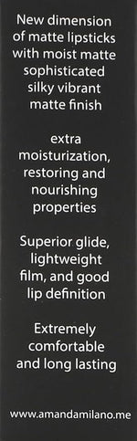 Amanda Milano Moist Matte Lipstick No. 44