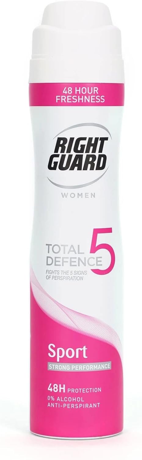 Right Guard Women Total Defence 5 Sport 48H Anti Perspirant Deodorant -250 Ml