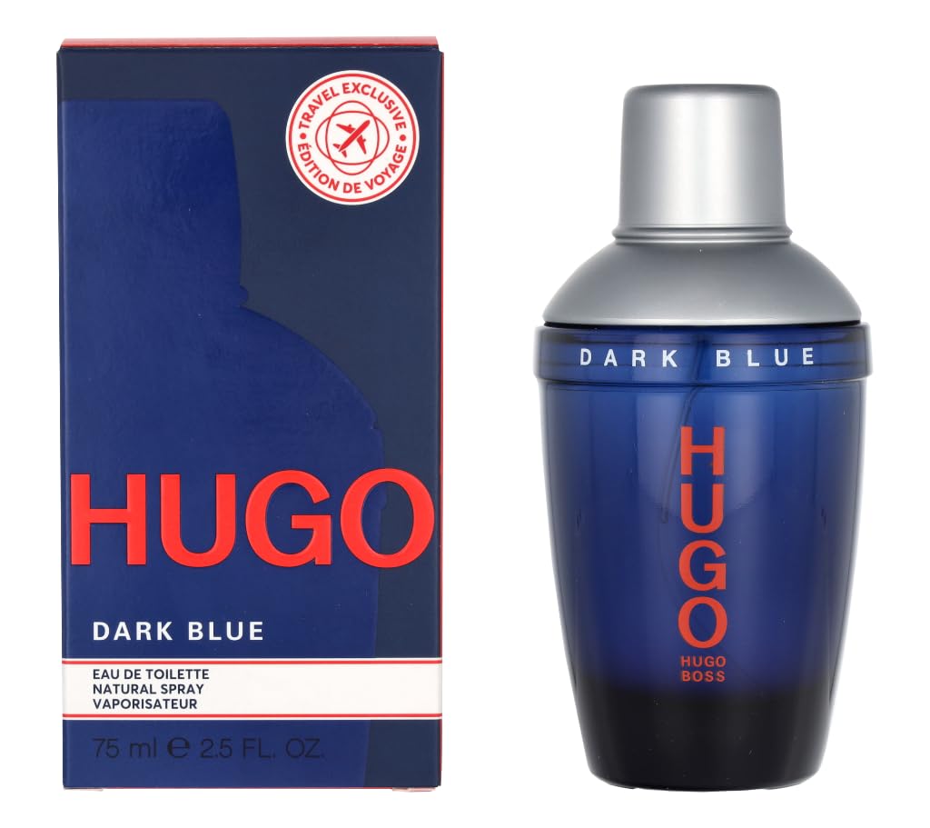 Hugo Boss Dark Blue For Men Eau De Toilette 75ml– Zacshop