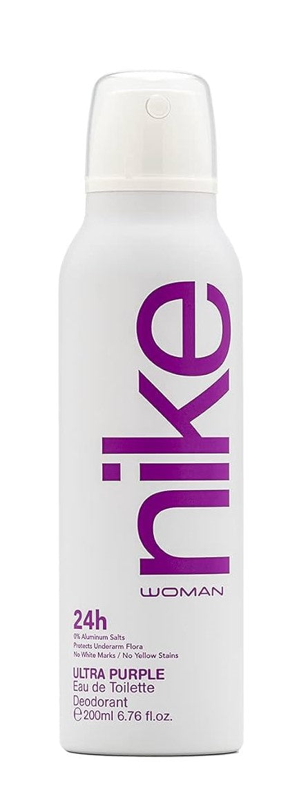 Nike Ultra Purple Woman Deodorant ,Eau De Toilette , 200ML