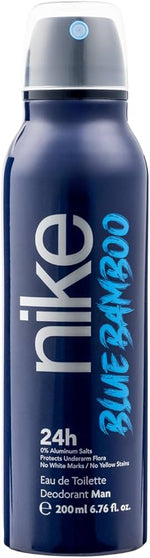 Nike Blue Bamboo Man Deodorant Spray 24H, Eau De Toilette , 200ML
