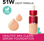 كريم أساس بورجوا هيلثي ميكس سيروم - 51W فانيليا فاتحة - 30 مل