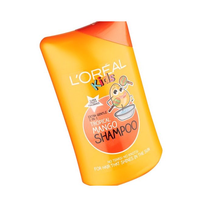 Loreal Kids Extra Gentle 2-in-1 Tropical Mango Shampoo - 250ml