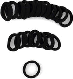 Talk Elastic Hair Set- 12Pcs Black