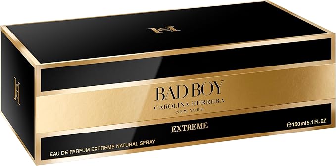 Bad Boy Extreme Carolina Herrera for Men - Eau de Parfum extreme - 150ml