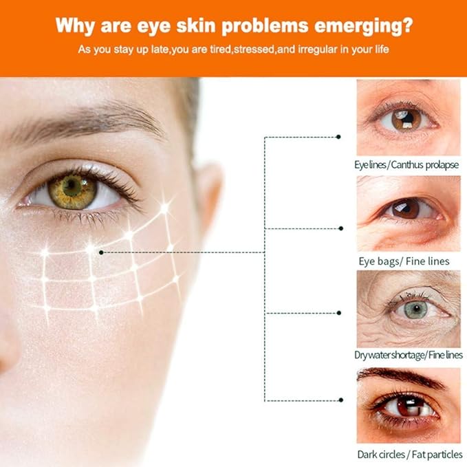 Disaar Beauty Hyaluronic Acid & Vitamin C Whitening Eye Cream - 25ml