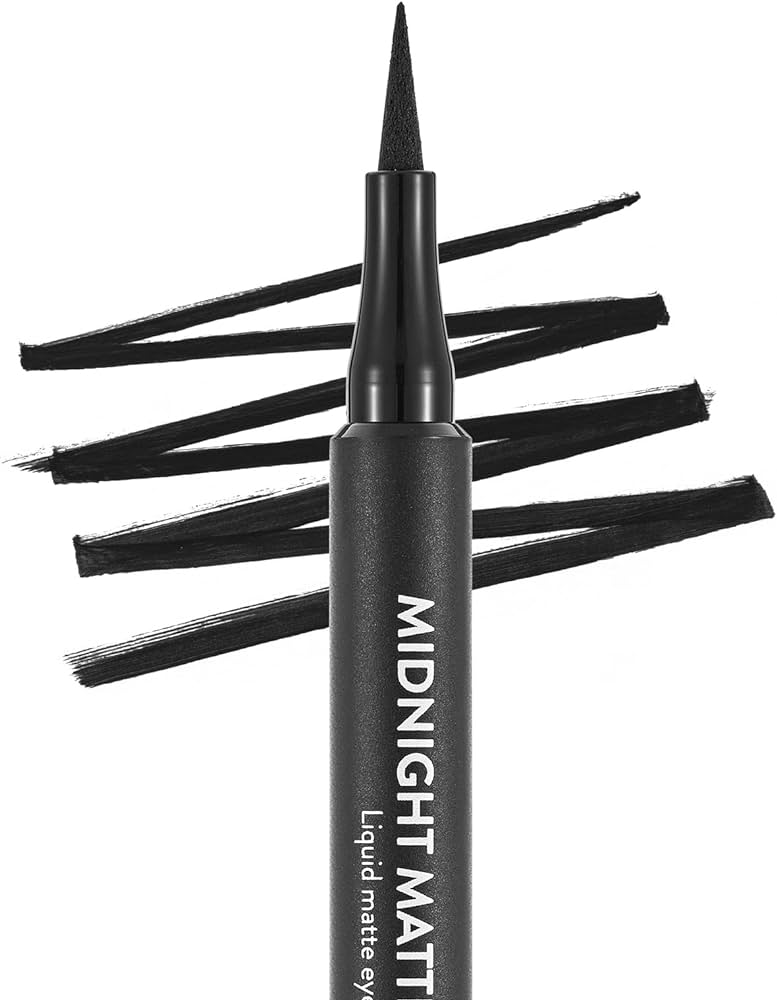 Flormar Midnight Matte Eyeliner, Black